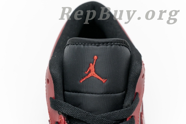 Top Version Air Jordan 1 Low Reverse Bred 553558-606 - 图片 11