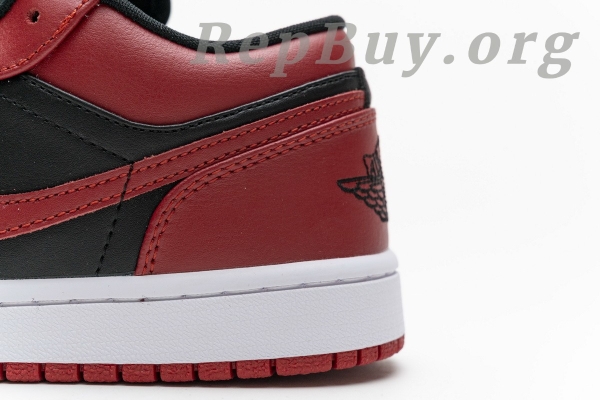 Top Version Air Jordan 1 Low Reverse Bred 553558-606 - 图片 16