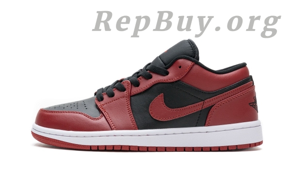 Top Version Air Jordan 1 Low Reverse Bred 553558-606