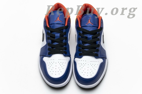 Top Version Air Jordan 1 Low Royal Yellow 553558-123 - 图片 8