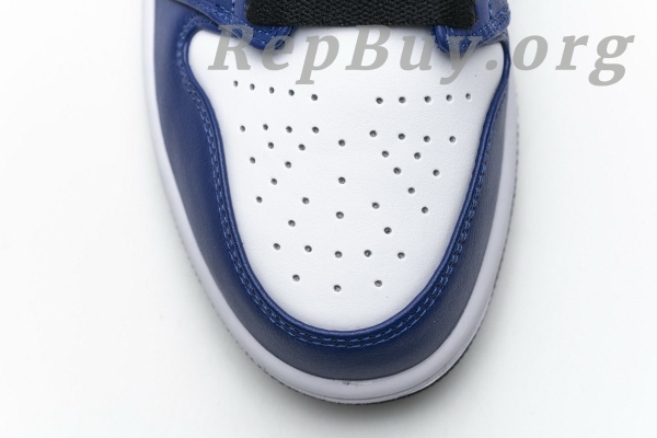 Top Version Air Jordan 1 Low Royal Yellow 553558-123 - 图片 17