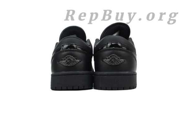 Top Version Air Jordan 1 Low SE 'Black Cat Mascot' HM3690-001 - Image 3