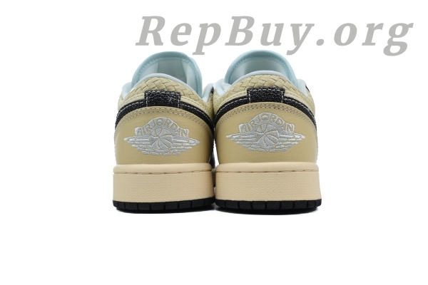 Top Version Air Jordan 1 Low SE 'Coconut Milk Black' HQ3437-101 - Image 3