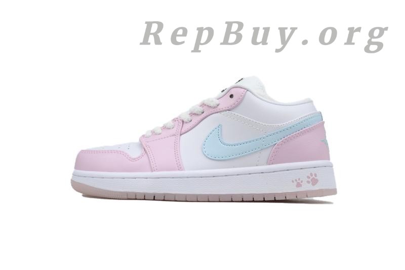 Best Top Version Air Jordan 1 Low SE 'Paw Print' HM3706-141 Replica