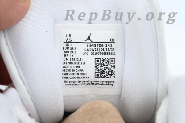 Top Version Air Jordan 1 Low SE 'Paw Print' HM3706-141 - Image 6