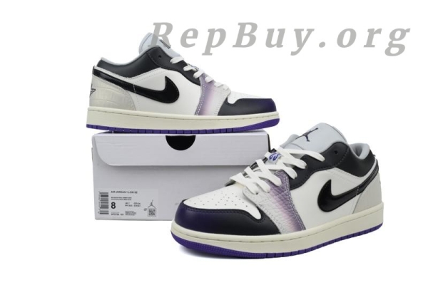 Top Version Air Jordan 1 Low SE 'Punk Rock' HF5759-101 - Image 10