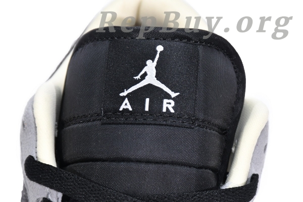 Top Version Air Jordan 1 Low SE Crater Black Grey DM4657-001 - Image 15
