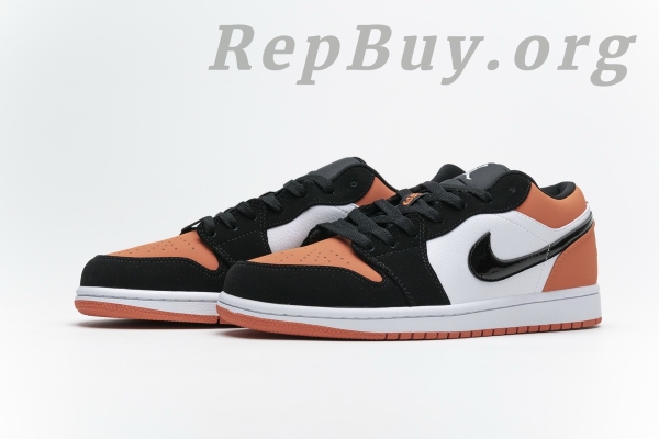 Top Version Air Jordan 1 Low Shattered Backboard (GS) 553560-128 - Image 6