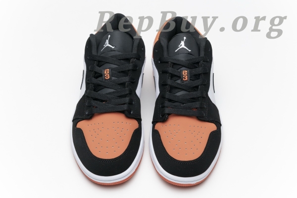 Top Version Air Jordan 1 Low Shattered Backboard (GS) 553560-128 - Image 7