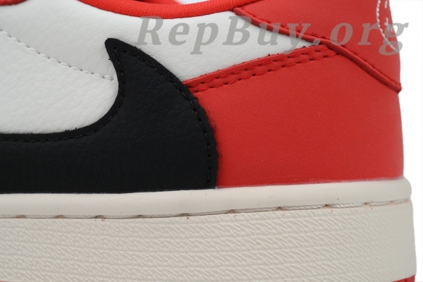 Top Version Air Jordan 1 Low Travis Scott  Red DM7688-100 - Image 9