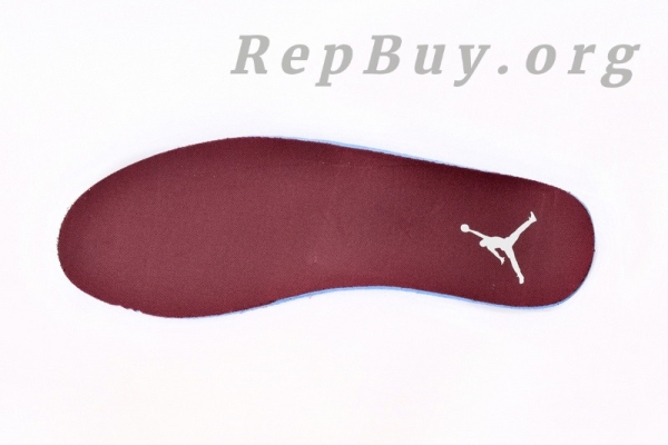 Top Version Air Jordan 1 Low White Bordeaux 553558-615 - Image 10