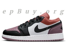 Top Version Air Jordan 1 Low White Brown Purple FB9908-102