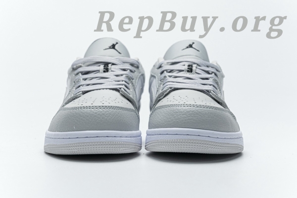Top Version Air Jordan 1 Low White Camo DC9036-100 - 图片 7