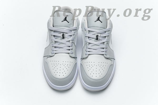 Top Version Air Jordan 1 Low White Camo DC9036-100 - 图片 8