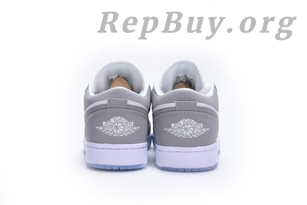 Top Version Air Jordan 1 Low Wolf Grey (W) DC0774-105 - Image 4