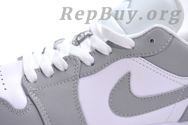 Top Version Air Jordan 1 Low Wolf Grey (W) DC0774-105 - Image 8