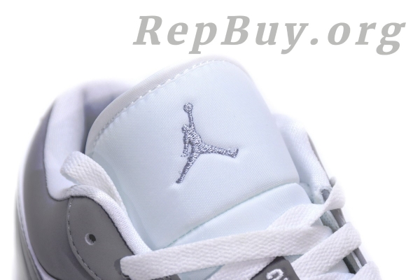 Top Version Air Jordan 1 Low Wolf Grey (W) DC0774-105 - Image 13