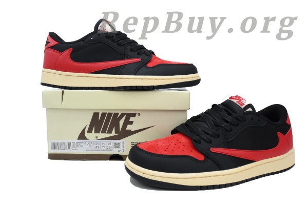 Top Version Air Jordan 1 Low x Travis Scott DM7866-061 - Image 10