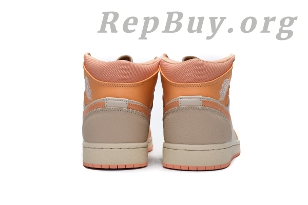 Top Version Air Jordan 1 Mid Apricot Orange (W) DH4270-800 - Image 5