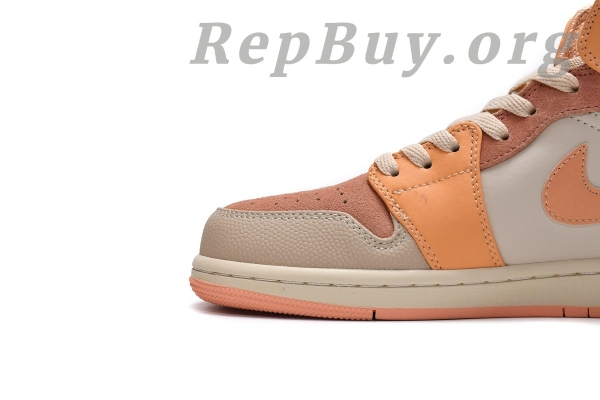 Top Version Air Jordan 1 Mid Apricot Orange (W) DH4270-800 - Image 9