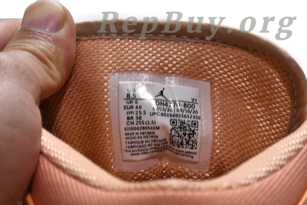 Top Version Air Jordan 1 Mid Apricot Orange (W) DH4270-800 - Image 8