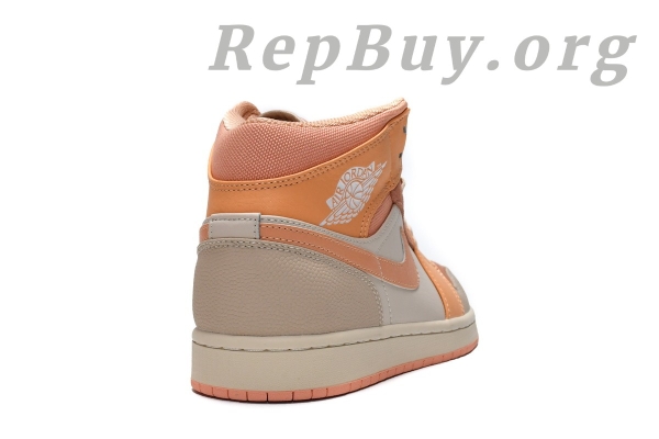 Top Version Air Jordan 1 Mid Apricot Orange (W) DH4270-800 - Image 11