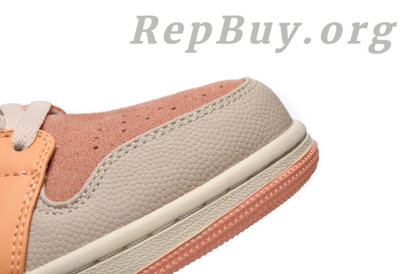 Top Version Air Jordan 1 Mid Apricot Orange (W) DH4270-800 - Image 13