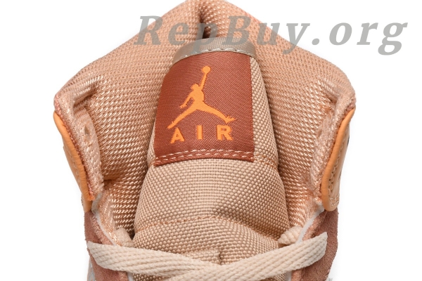 Top Version Air Jordan 1 Mid Apricot Orange (W) DH4270-800 - Image 14