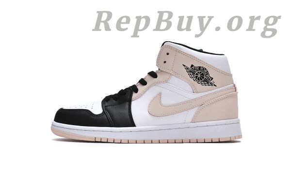 Top Version Air Jordan 1 Mid Arctic Orange Black Toe 554724-133 - Image 2