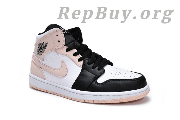 Top Version Air Jordan 1 Mid Arctic Orange Black Toe 554724-133 - Image 3