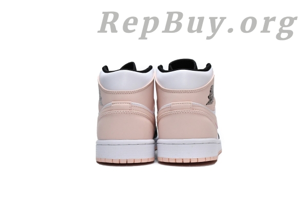 Top Version Air Jordan 1 Mid Arctic Orange Black Toe 554724-133 - Image 5