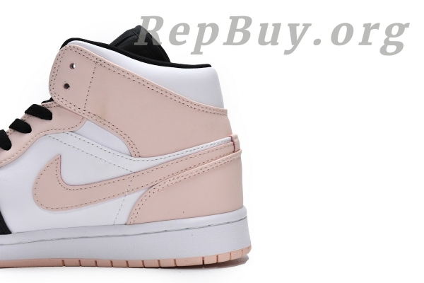 Top Version Air Jordan 1 Mid Arctic Orange Black Toe 554724-133 - Image 9