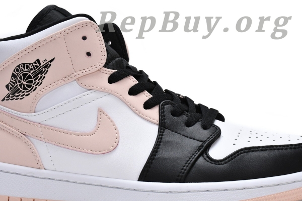 Top Version Air Jordan 1 Mid Arctic Orange Black Toe 554724-133 - Image 11