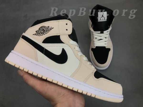 Top Version Air Jordan 1 Mid Barely Orange Light Violet (W) BQ6472-800 - Image 4