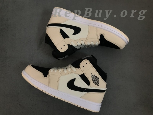 Top Version Air Jordan 1 Mid Barely Orange Light Violet (W) BQ6472-800 - Image 5