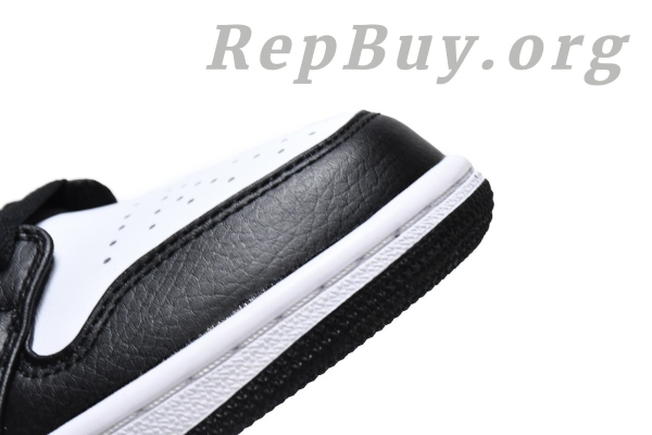 Top Version Air Jordan 1 Mid Black Chile Red White 554724-075 - Image 11