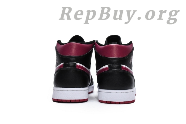 Top Version AirJordan 1 Mid Bred Toe 554724-066 - 图片 5