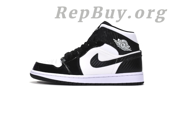 Top Version Air Jordan 1 Mid Carbon Fiber DD1649-001 - 图片 2
