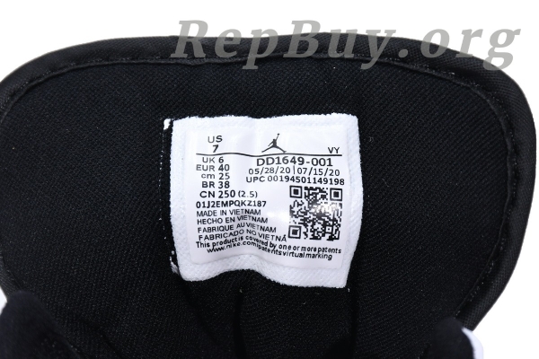 Top Version Air Jordan 1 Mid Carbon Fiber DD1649-001 - 图片 7