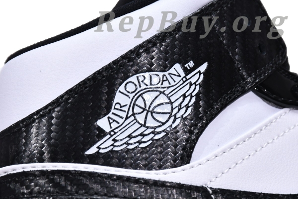 Top Version Air Jordan 1 Mid Carbon Fiber DD1649-001 - 图片 12