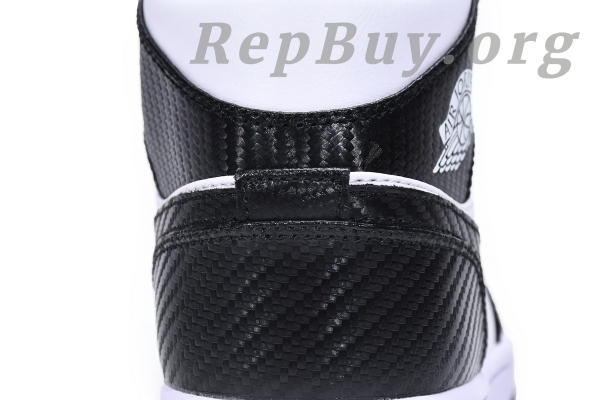 Top Version Air Jordan 1 Mid Carbon Fiber DD1649-001 - 图片 11