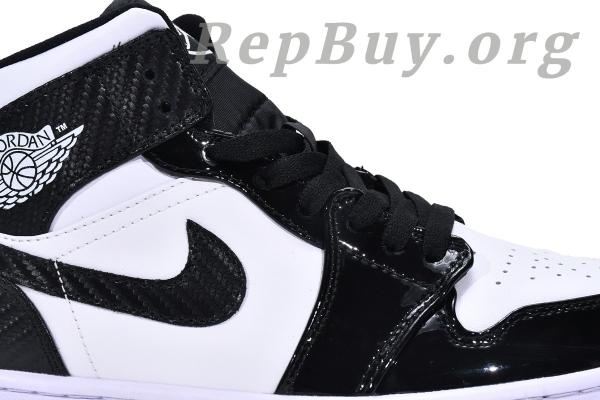 Top Version Air Jordan 1 Mid Carbon Fiber DD1649-001 - 图片 13