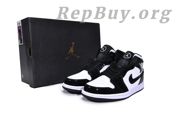 Top Version Air Jordan 1 Mid Carbon Fiber DD1649-001 - 图片 20