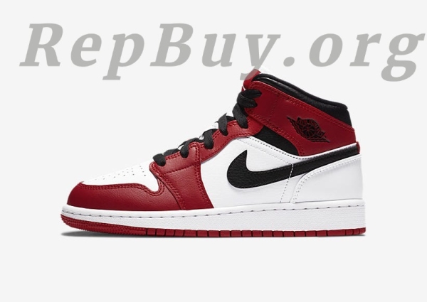 Top Version Jordan 1 Mid Chicago (2020) 554725-173