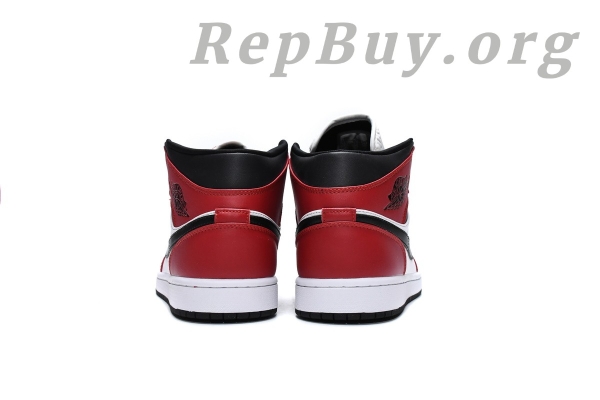 Top Version Air Jordan 1 Mid Chicago Toe 554724-069 - 图片 5