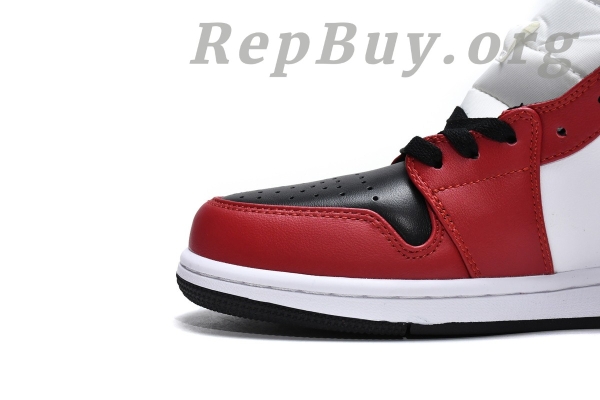 Top Version Air Jordan 1 Mid Chicago Toe 554724-069 - 图片 8