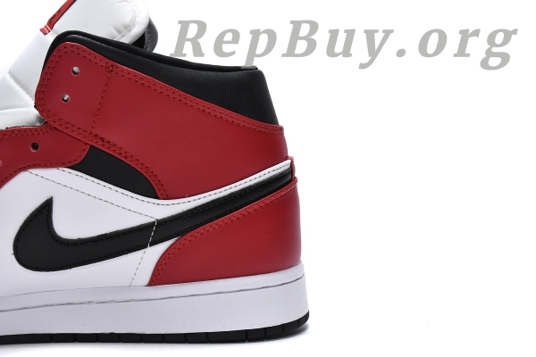 Top Version Air Jordan 1 Mid Chicago Toe 554724-069 - 图片 9