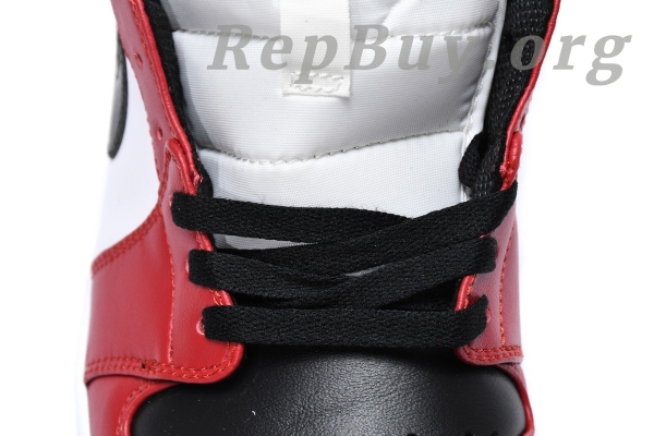 Top Version Air Jordan 1 Mid Chicago Toe 554724-069 - 图片 14