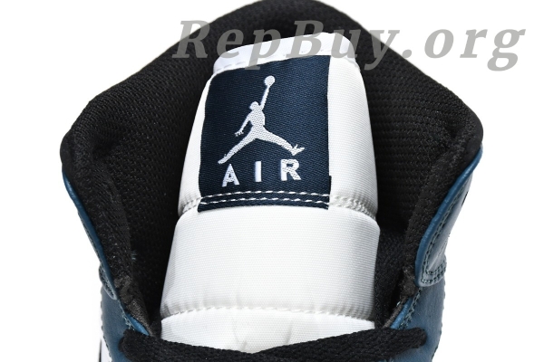 Top Version Air Jordan 1 Mid Armory Navy 554724-411 - 图片 13