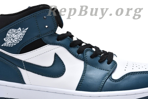 Top Version Air Jordan 1 Mid Armory Navy 554724-411 - 图片 11